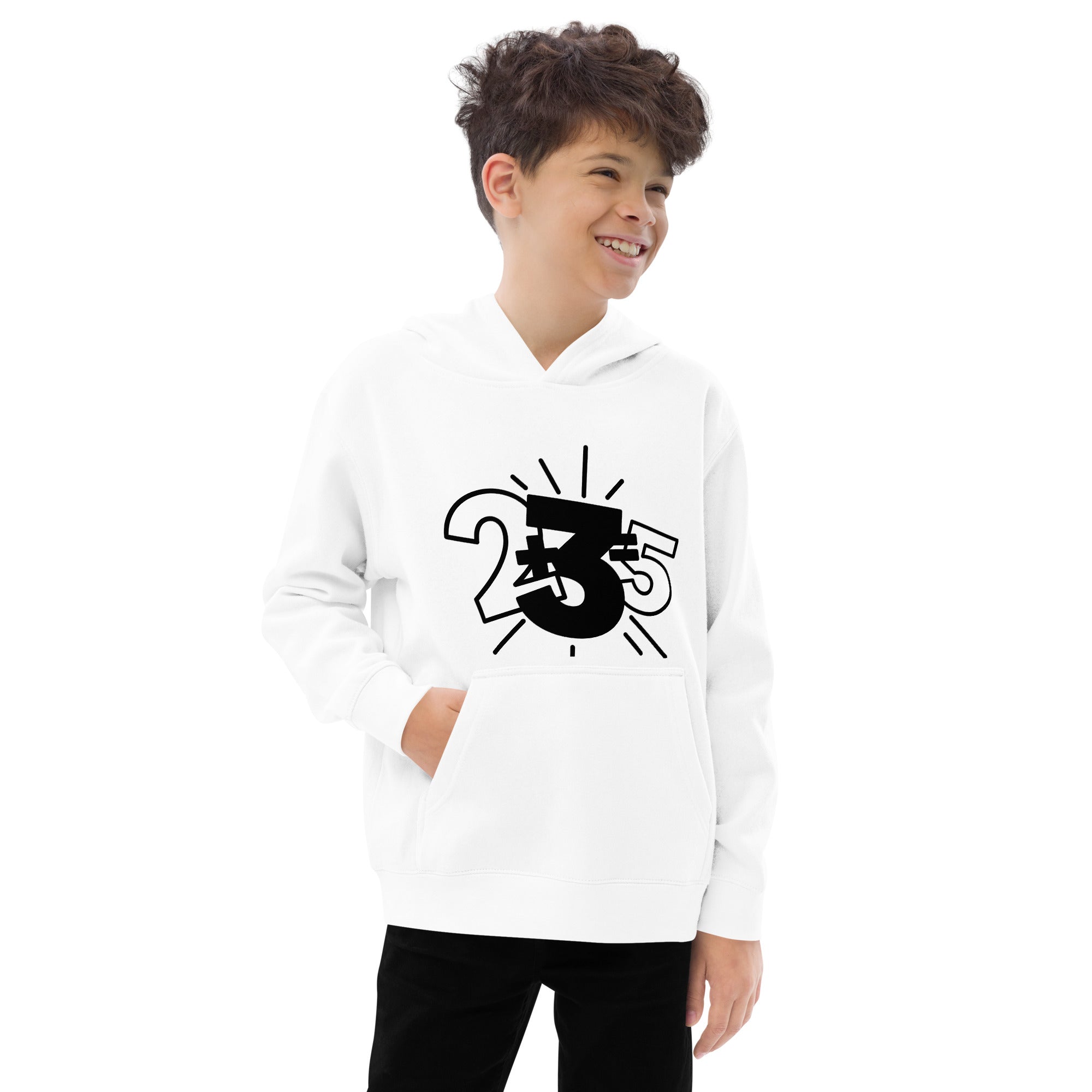 Kids fleece hoodie