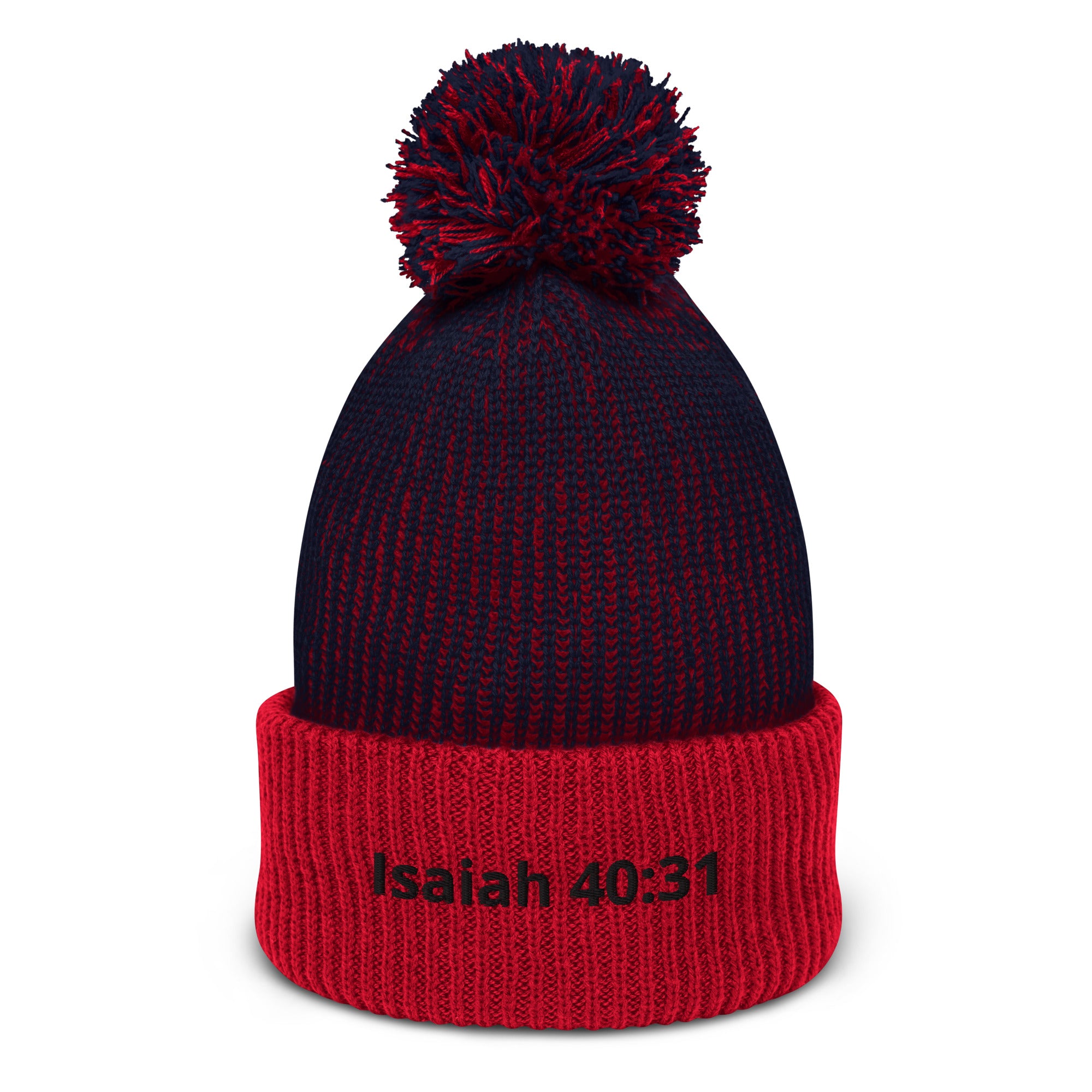 Isaiah 40:31 Pom-Pom Beanie