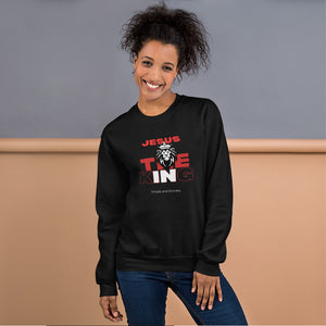 Jesus the King unisex Sweatshirt