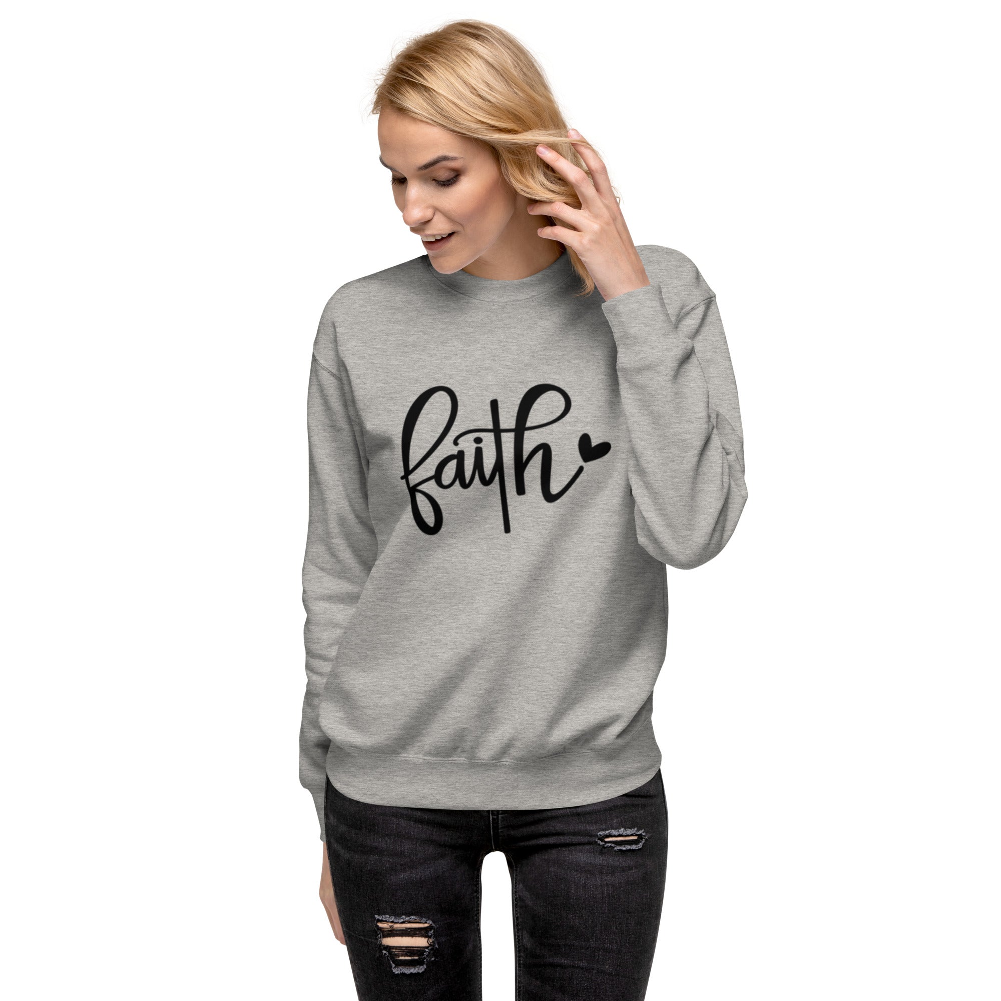 Faith Unisex Premium Sweatshirt