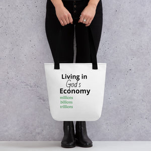 Gods Economy Tote bag