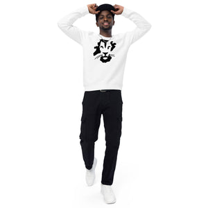 Unisex organic raglan sweatshirt