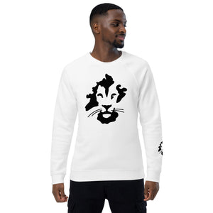 Unisex organic raglan sweatshirt