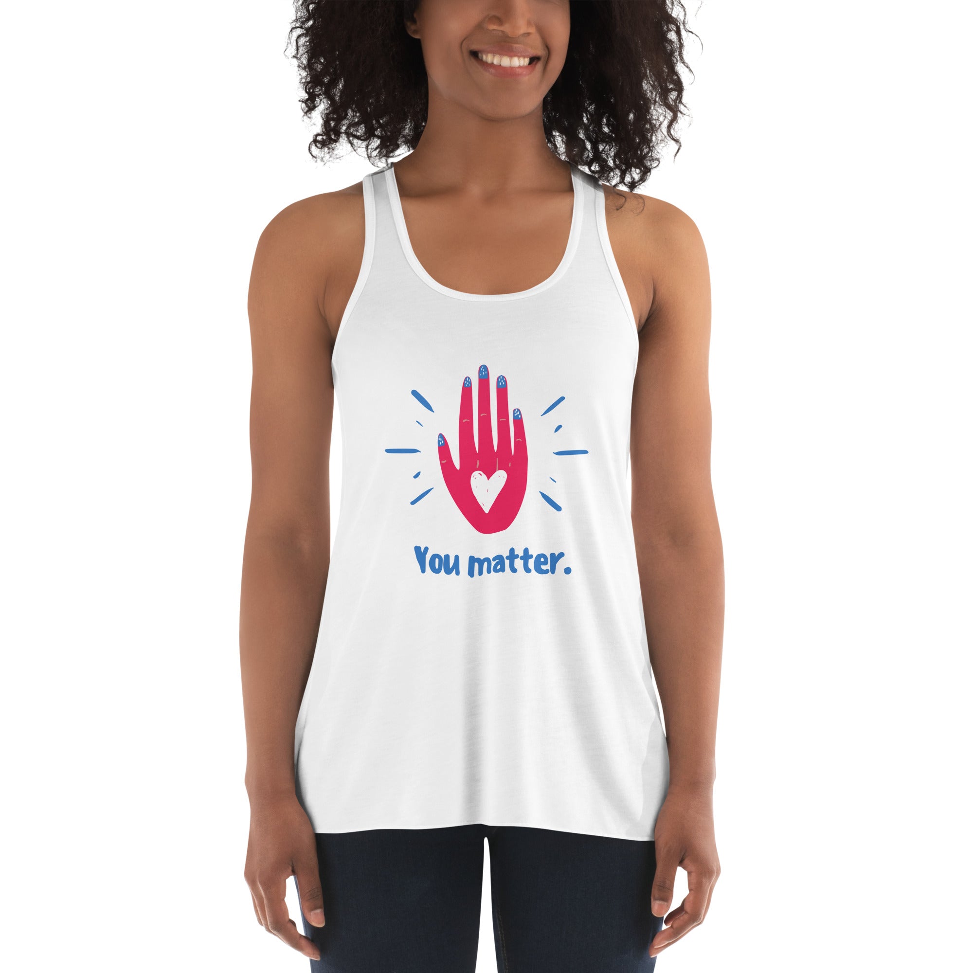 Women's Flowy Racerback Tank