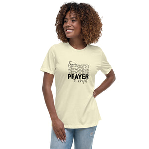 From Prayer to Profit Women's Relaxed T-Shirt