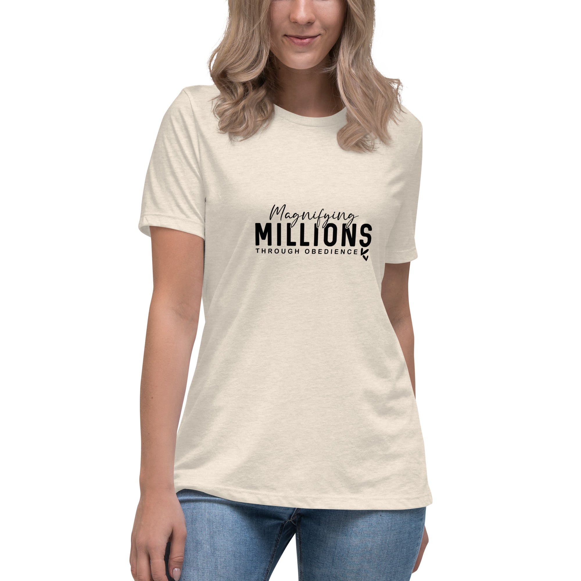 Magnifying Millions Women's Relaxed T-Shirt