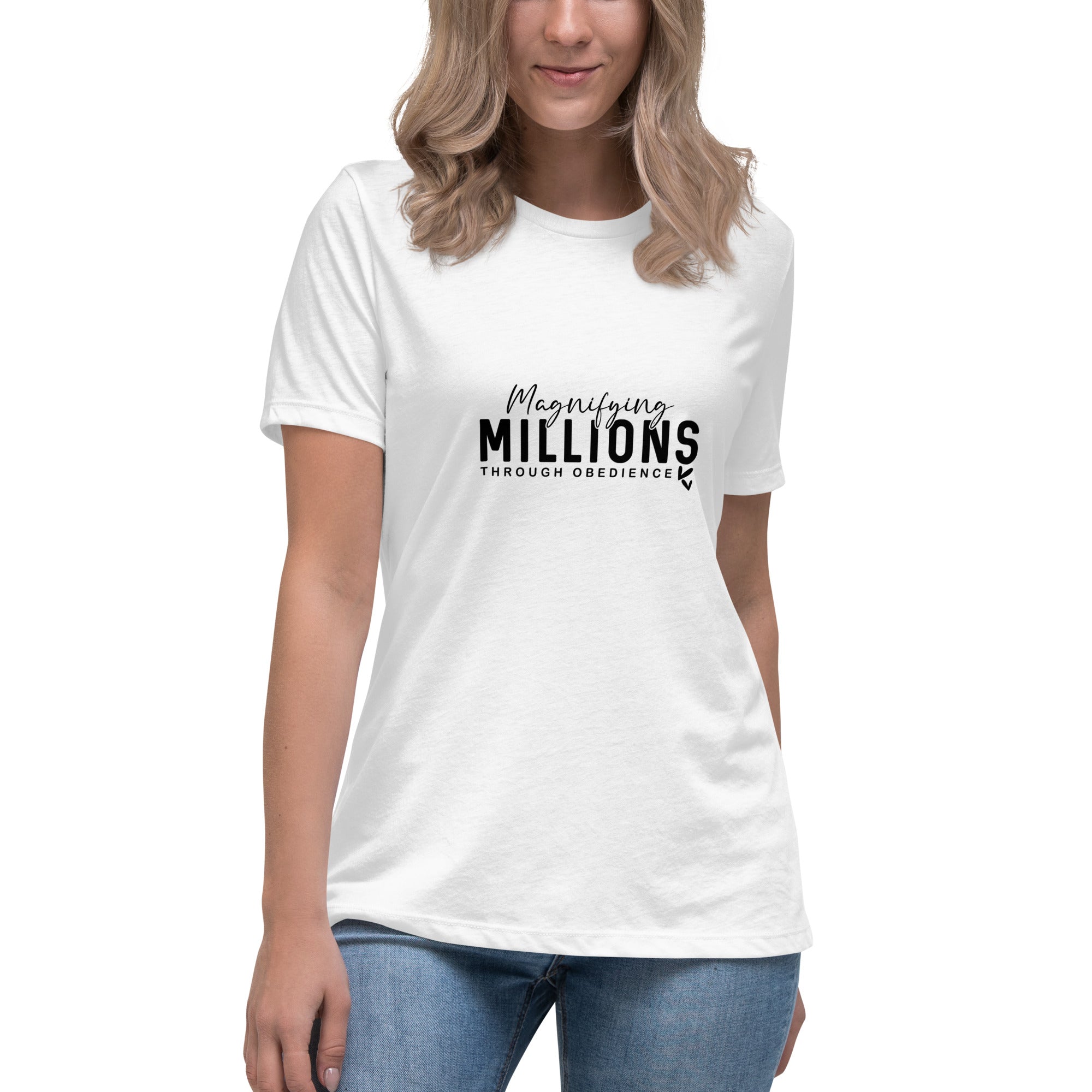 Magnifying Millions Women's Relaxed T-Shirt